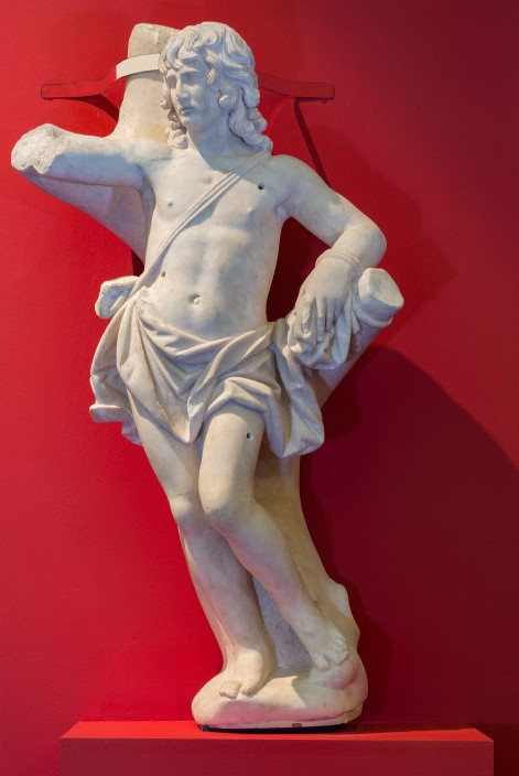 Siméon Drouin, Saint Sébastien, marbre, 1645-1646