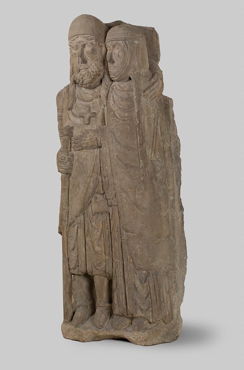Le Retour du croisé, grès taillé, fin XIIe siècle