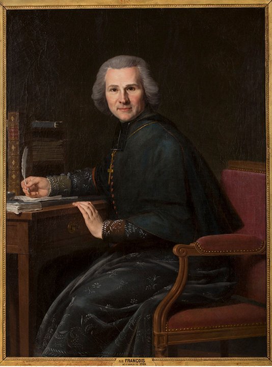 Pierre-Joseph-Célestin François, Portrait de l’Abbé Grégoire, huile sur toile, 1800
