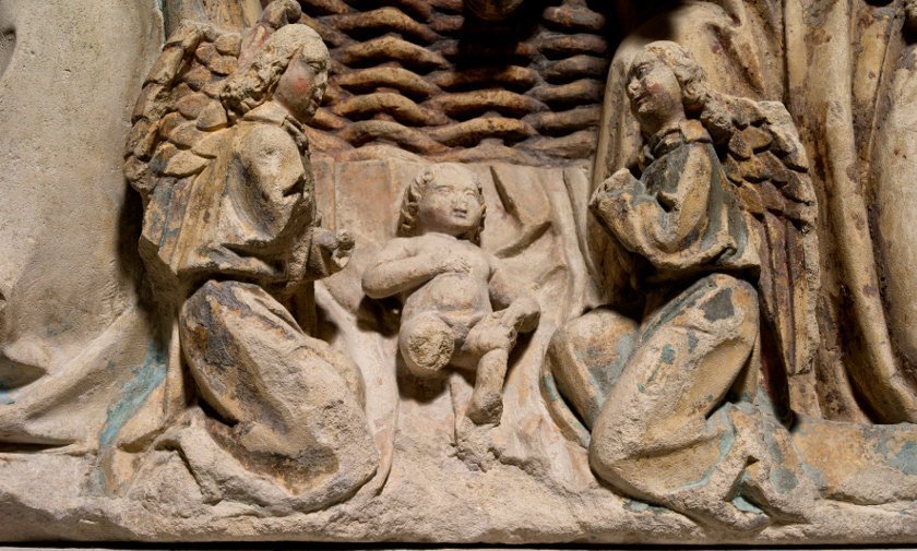 Nativité de Jésus-Christ, 2e moitié du XVe siècle-1ère moitié du XVIe siècle, détail