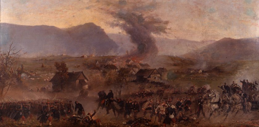 Joseph-Émile Gridel, Le bataillon des mobiles de la Meurthe à la bataille de Nompatelize, le 6 octobre 1870	