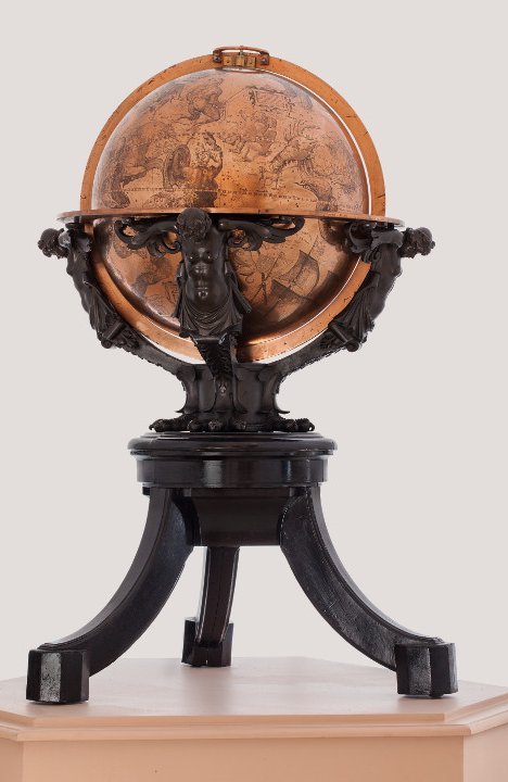 Jean L’Hoste, Globe céleste, 1618, détail