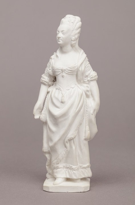 Manufacture de Toul-Bellevue, Marie-Antoinette, biscuit de terre de pipe, 1858 - 1898