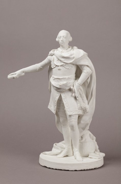 Manufacture Cyfflé à Lunéville, L’Empereur Joseph II, biscuit de porcelaine hybride, vers 1778