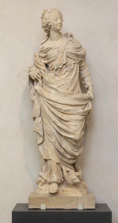 Lorraine (?), L’Immaculée Conception, XVIIIe siècle, Calcaire