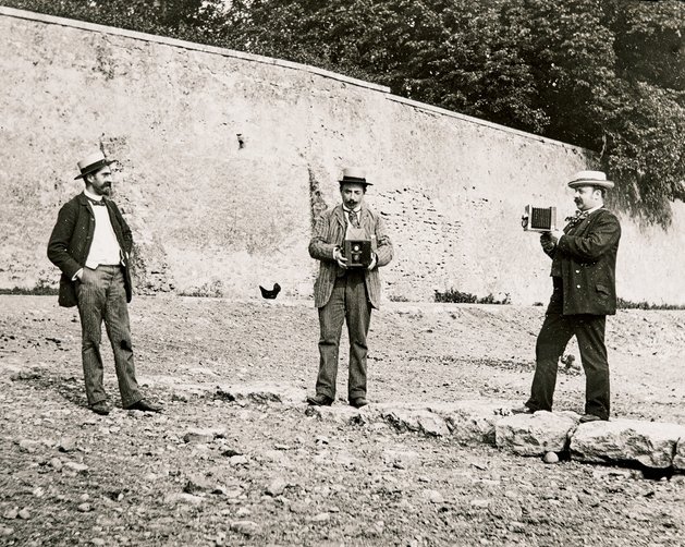Félix Roy, Photographes amateurs vers 1890