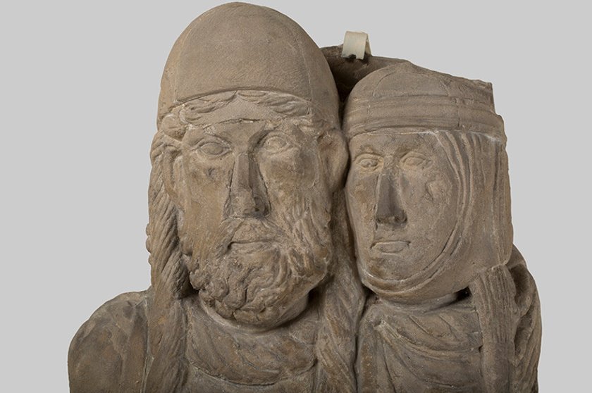 Le Retour du croisé, fin XIIe siècle, détail	